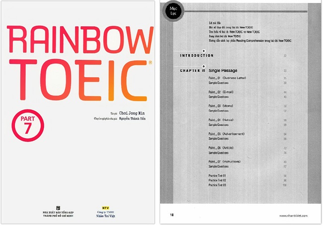 Download Rainbow TOEIC Part 7 PDF (Bản Mới)