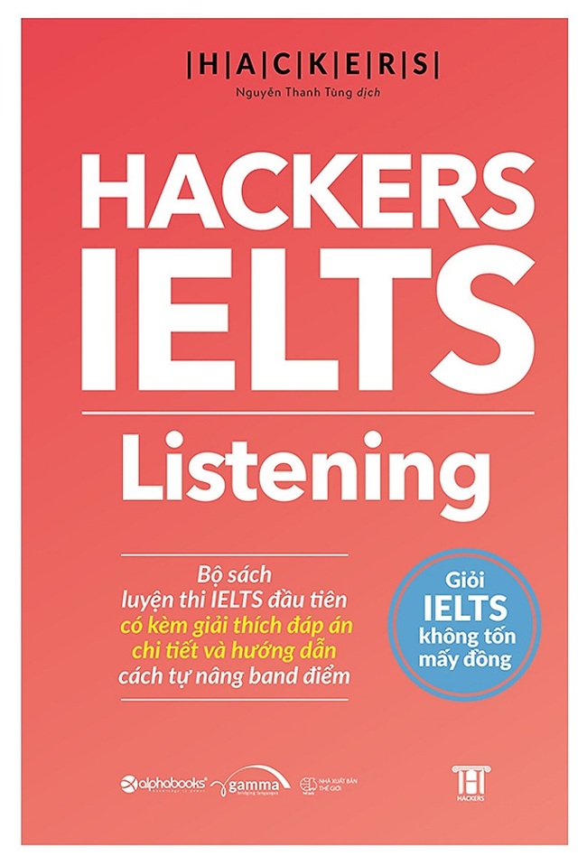 sách Hackers IELTS Listening