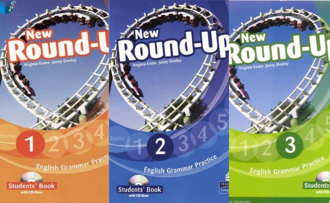 bộ sách Round up 1,2,3