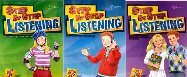Bộ sách Step By Step Listening 1,2,3 [Full Ebook+Audio+Answer Key]