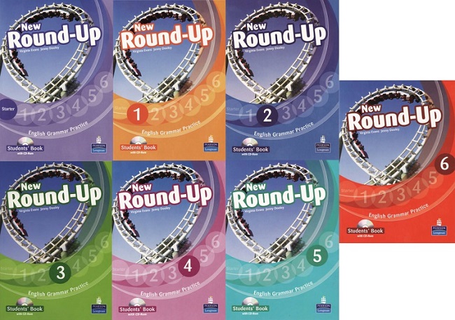 [Free Download] Bộ New Round Up Starter, 1, 2, 3, 4, 5, 6 (PDF + Audio)