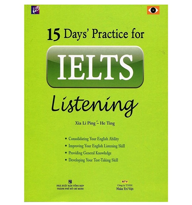 sách 15 days practice for ielts listening