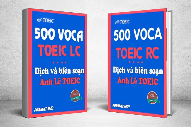Download Sách 500 VOCA TOEIC RC Anh Lê [PDF] Miễn Phí