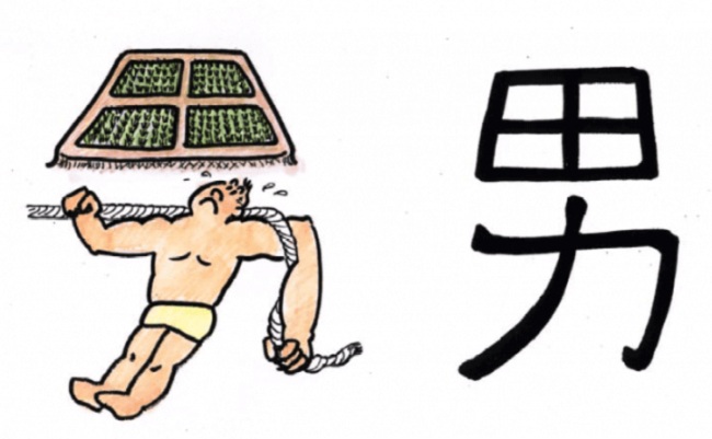 chữ Nam trong chiết tự chữ Hán