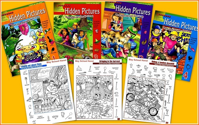 Tải Trọn Bộ Hidden Pictures 1,2,3,4 [PDF]