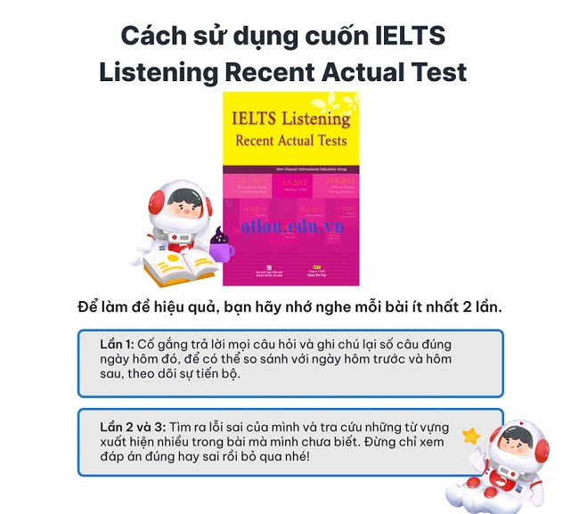 ôn thi IELTS Listening Actual Test hiệu quả