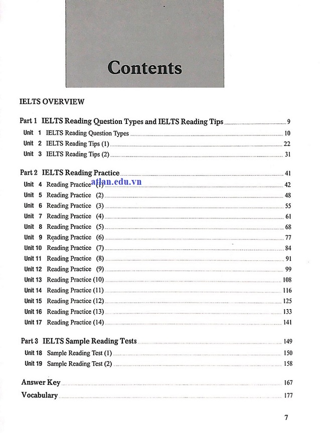 Nội dung sách Basic IELTS Reading