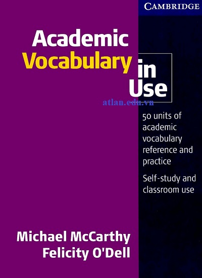 Bìa sách Cambridge Academic Vocabulary in use
