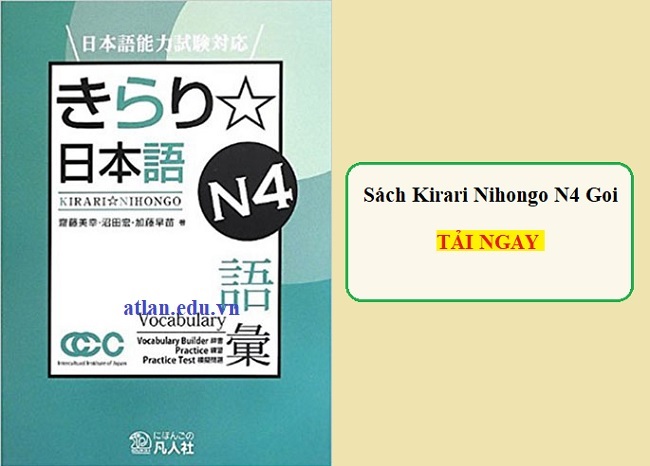 Download Kirari Nihongo N4 Goi PDF Miễn Phí