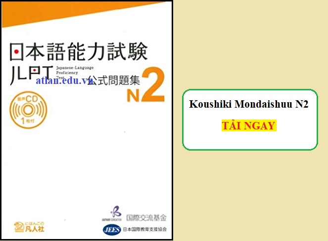 Download JLPT Koushiki Mondaishuu N2 [PDF + CD] Miễn Phí