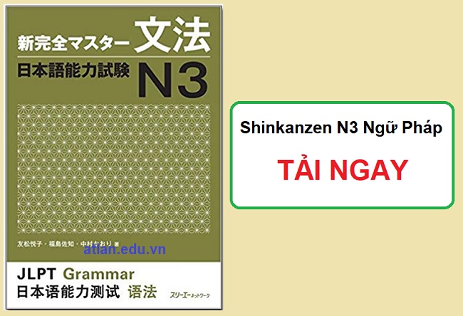 Giáo trình Shinkanzen N3 ngữ pháp (Bunpou) Tiếng Việt PDF
