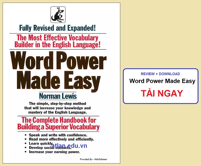 [Review + Download] Sách Word Power Made Easy PDF Free