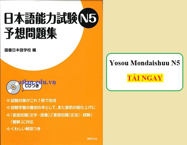Download sách Yosou Mondaishuu N5 [PDF + CD] Miễn Phí