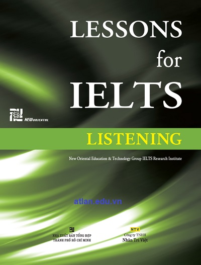 Bìa sách Lessons for IELTS Listening