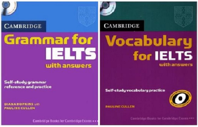 Bộ sách Cambridge Grammar/ Vocabulary for IELTS