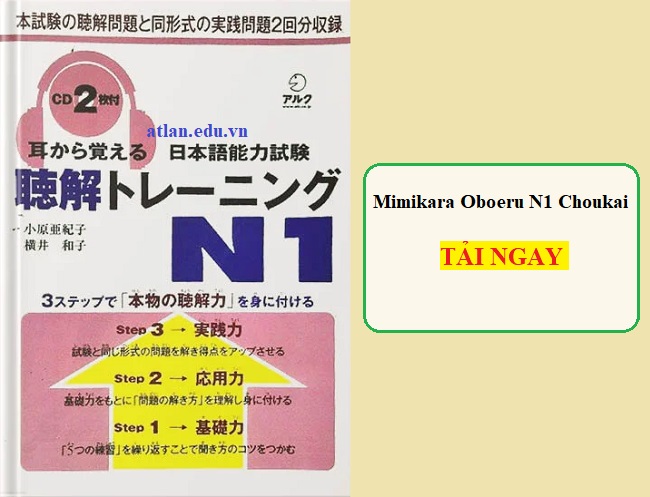 Download Mimikara Oboeru N1 Choukai [PDF + CD] – Phần Nghe Hiểu