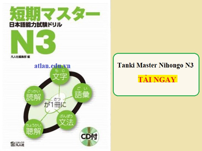 Download Tanki Master Nihongo N3 (PDF +CD) miễn phí