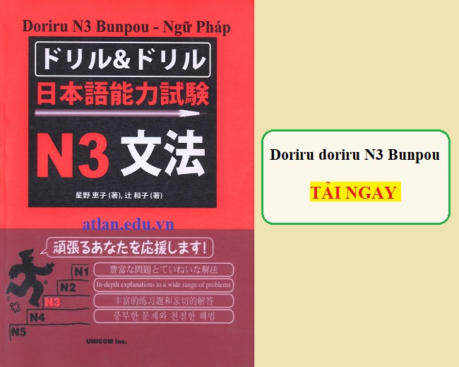 Sách luyện thi Doriru Doriru N3 BUNPOU PDF – Phần Ngữ Pháp