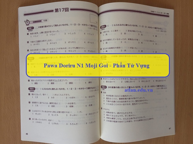 Nội dung sách Pawa Doriru N1 Moji Goi